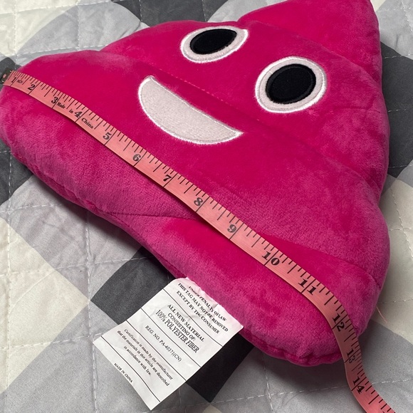 Pink & Brown Poop Emoji Pillows w/ Baby 💩 - Picture 11 of 15